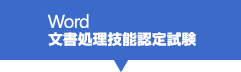 Word文書処理技能認定試験